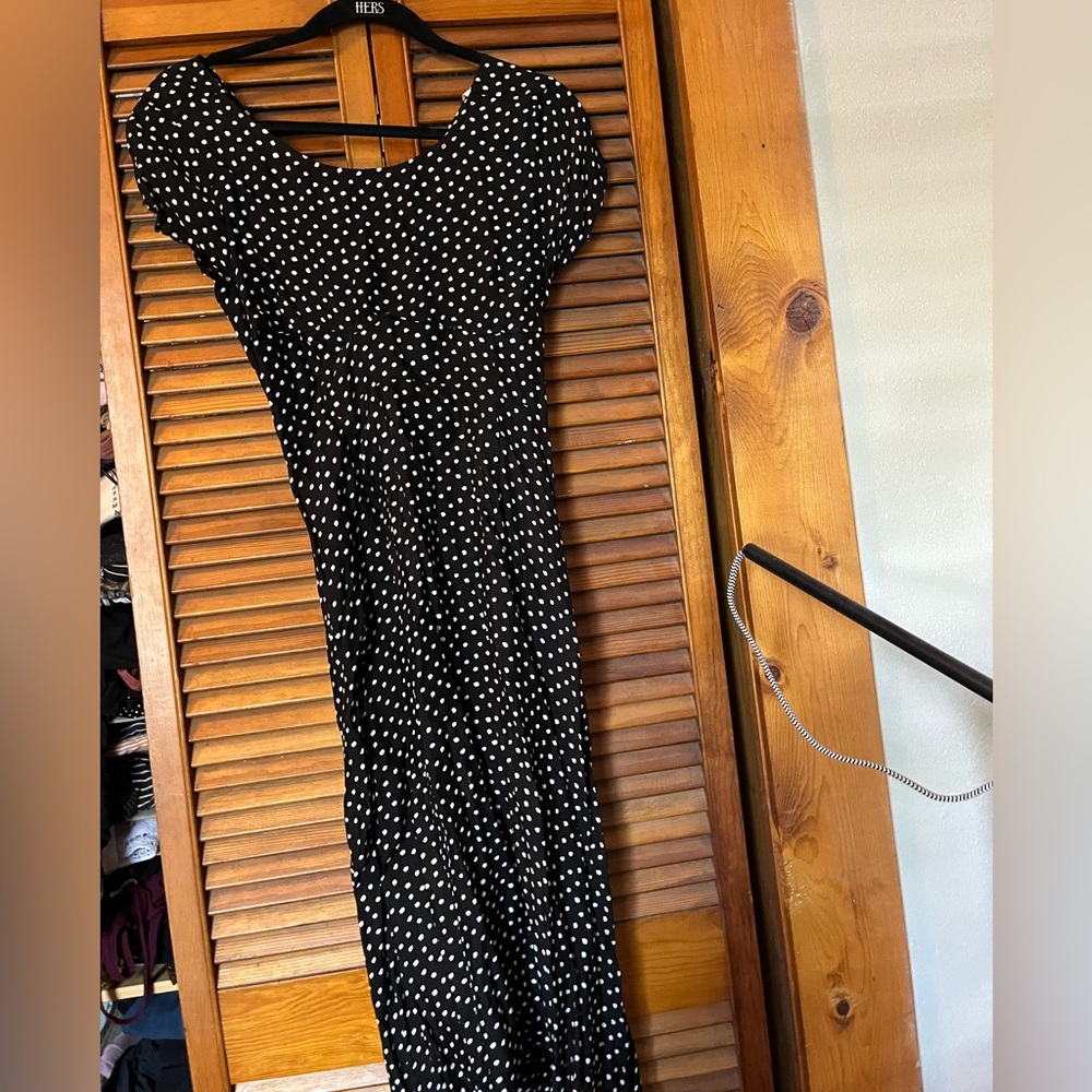 ANTHROPOLOGIE SATIN DRESS SIZE4
